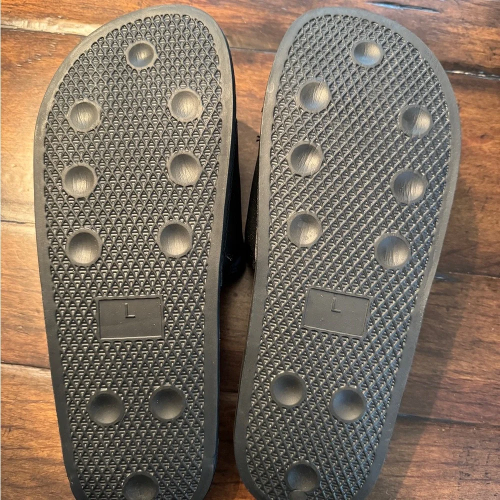 Branch and Blade Black Slide Sandals- Size L